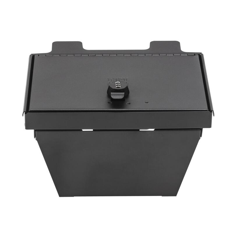 GMC Sierra 1500 Console Safe - Tuffy Products - W/ Combo Lock, Flow-Thru Console - Black - `19-`24